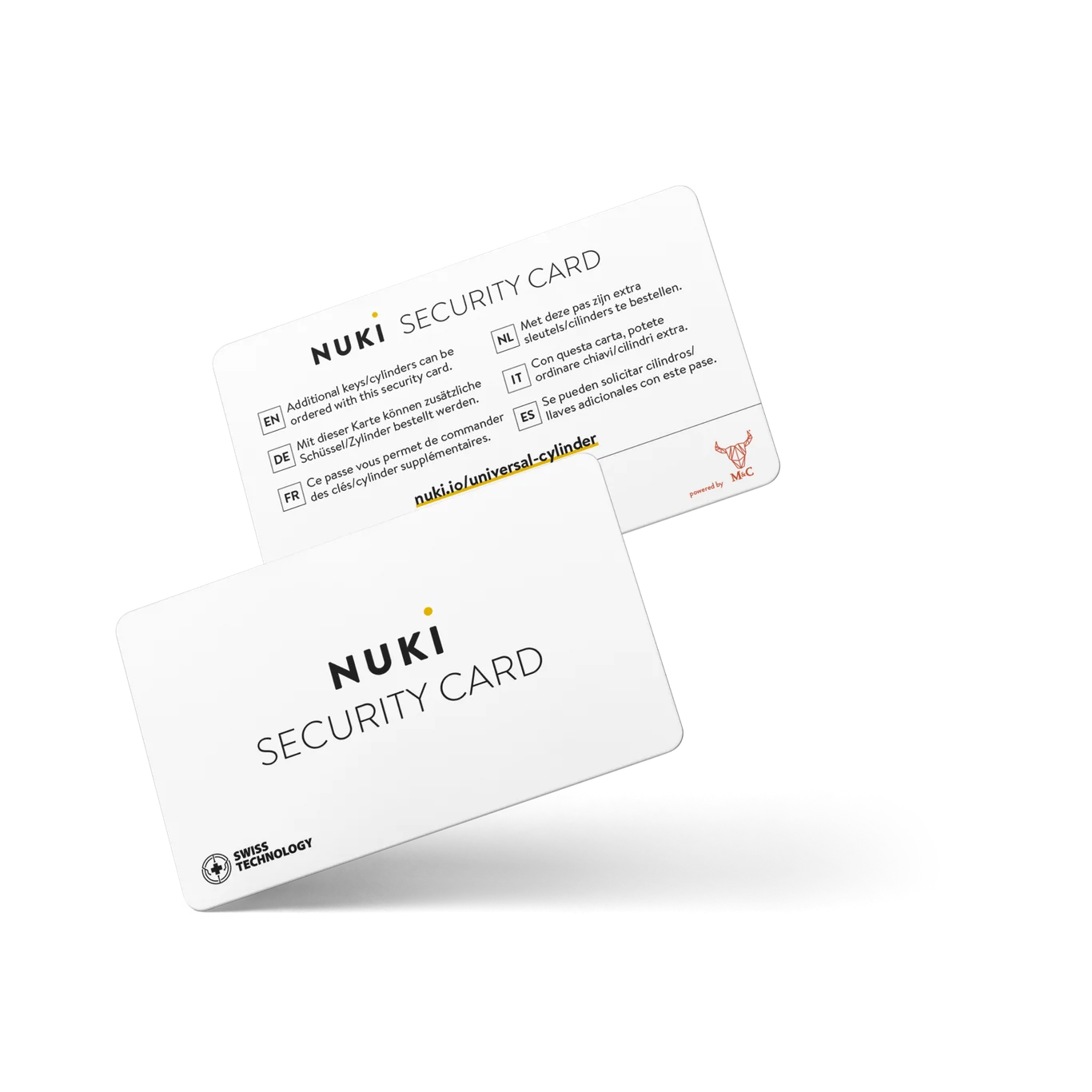 Cylindre universel compatible - Nuki Cylindre universel compatible - Nuki