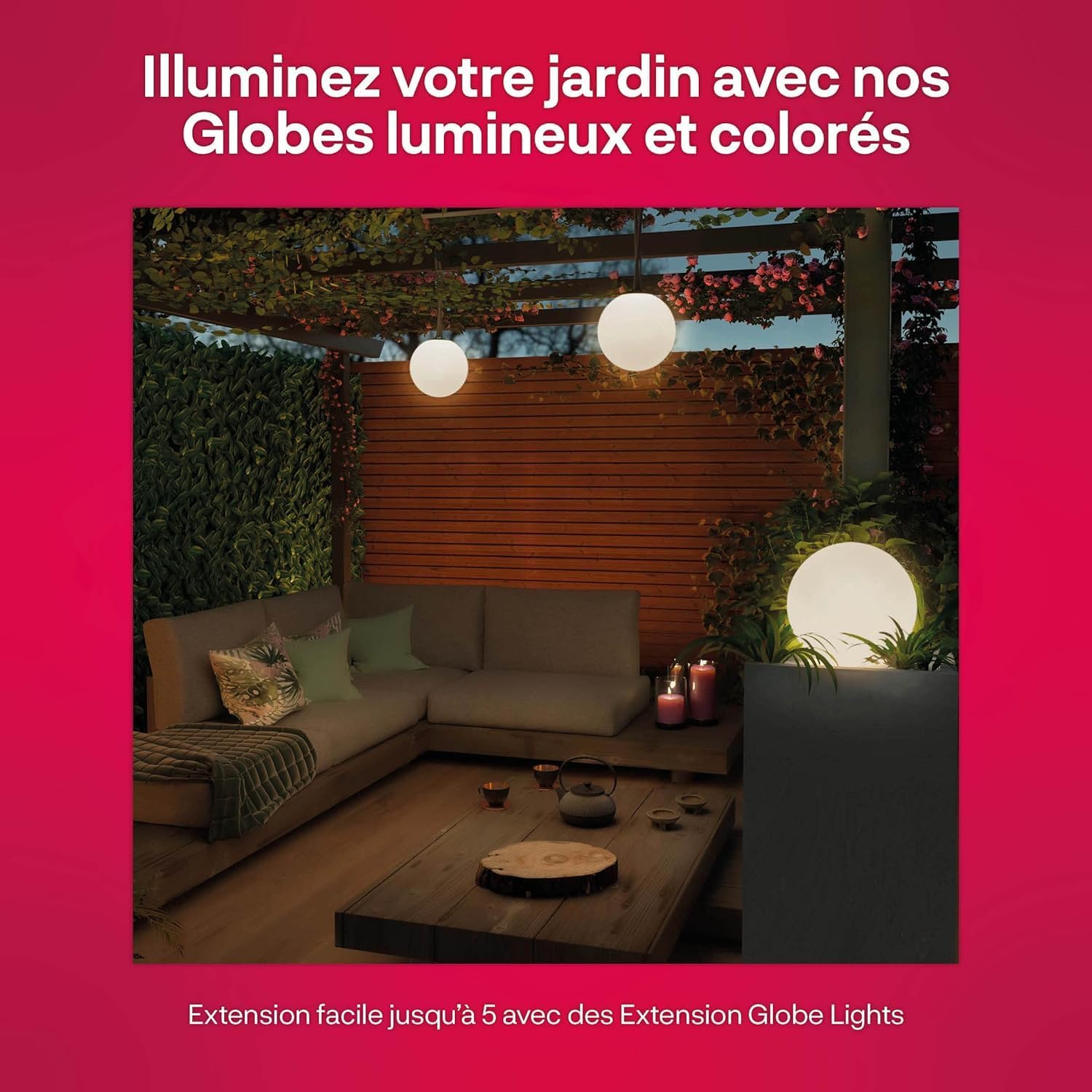 Pack 3 Globes lumineux connectés - Innr 